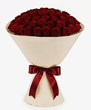 Букет 101 Бордовая роза Блэк Бакарра в Аксаково