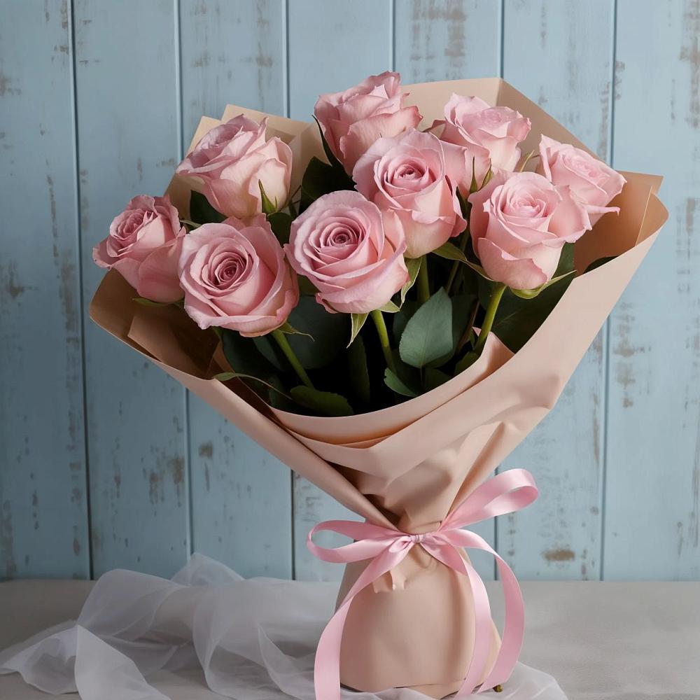 Букет цветов из: Розы в Аксаково