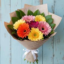 Букет цветов из:  Герберы #REPLACE_PRED# Аксаково