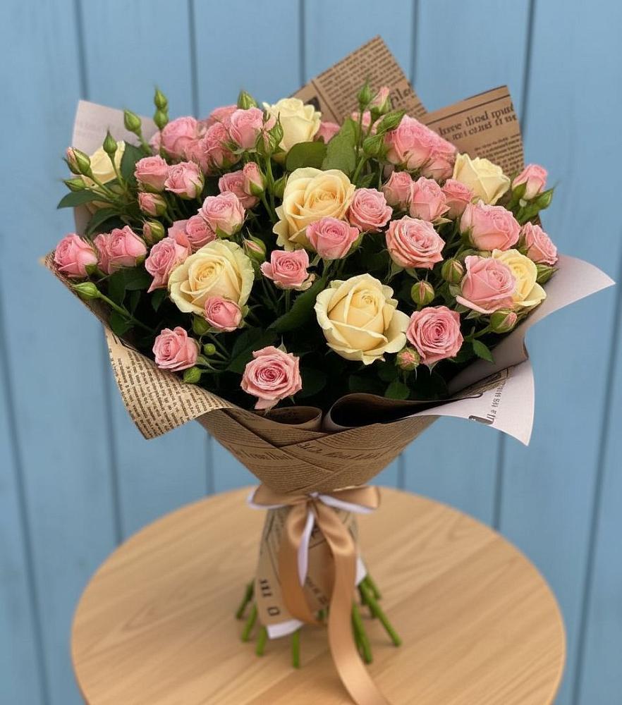 Букет цветов из: Розы в Аксаково