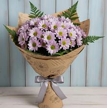 Букет цветов из:  Хризантемы в Аксаково