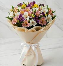 Букет цветов из:  Альстромерии в Аксаково