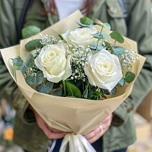Букет цветов из:  Розы в Аксаково