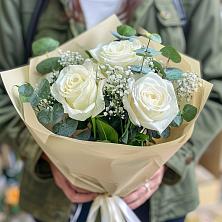 Букет цветов из:  Розы в Аксаково