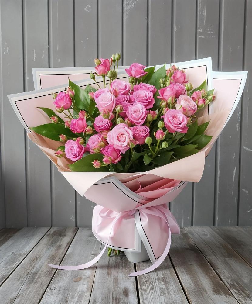 Букет Розовый кустик в Аксаково