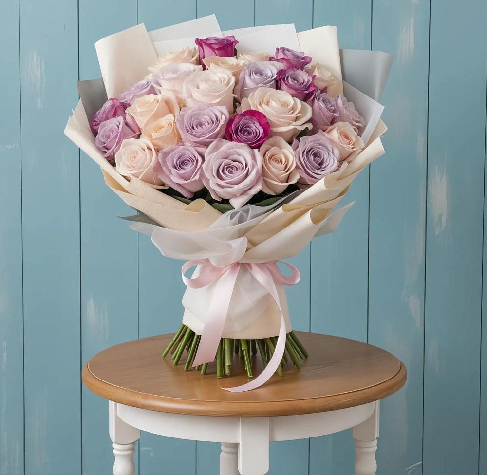 Букет цветов из: Розы в Аксаково