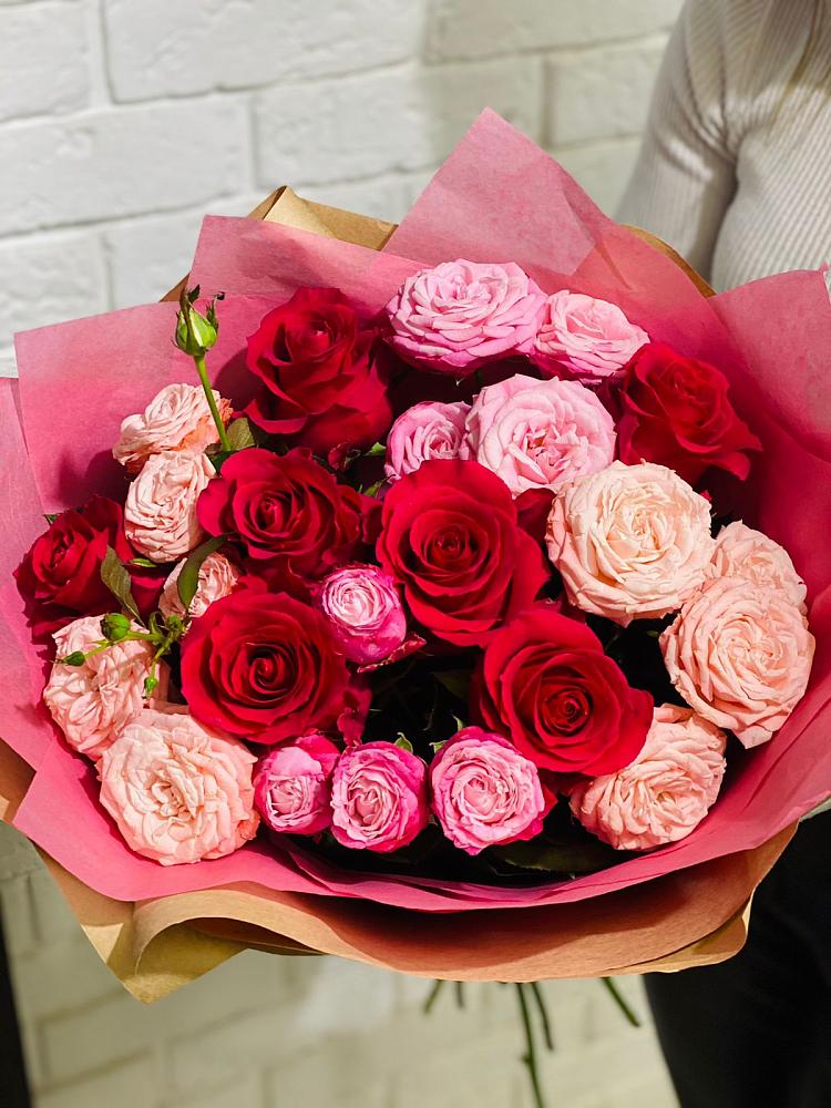 Букет цветов из: Розы в Аксаково