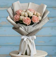 Букет цветов из:  Розы в Аксаково