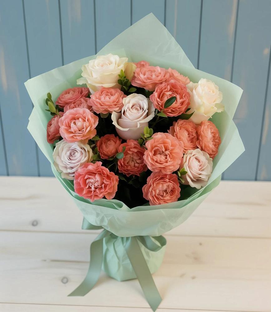 Букет цветов из: Розы в Аксаково