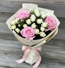 Букет цветов из:  Розы в Аксаково