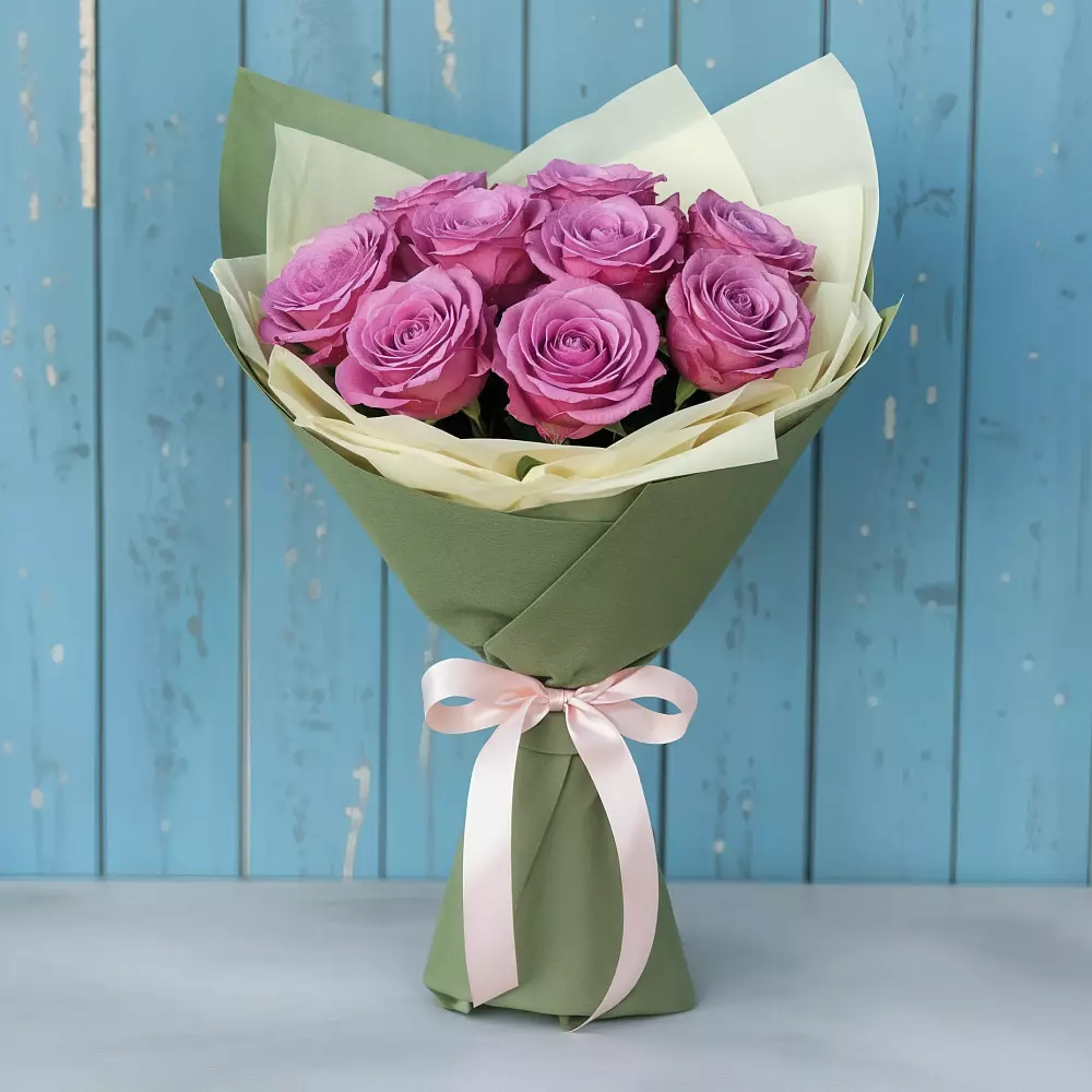 Букет Розы Фёрст Леди в Аксаково