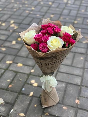 Букет цветов из: Розы в Аксаково