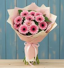 Букет цветов из:  Герберы в Аксаково