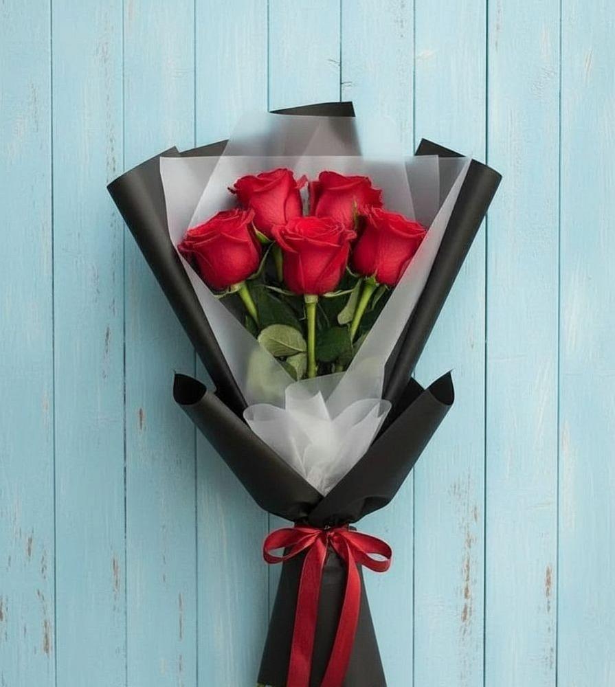 Букет цветов из: Розы в Аксаково