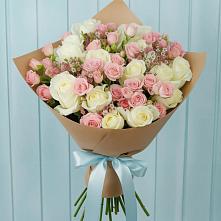 Букет цветов из:  Розы в Аксаково